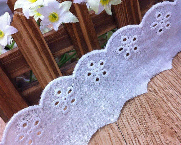 Bordir Pemangkasan TC Lace for Woman Dress